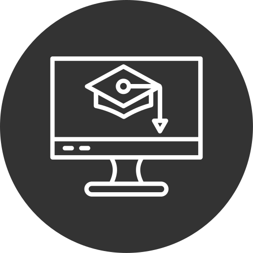 e-learning Generic Glyph icon