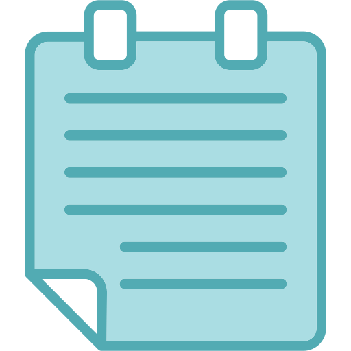 Notepad Generic Blue icon