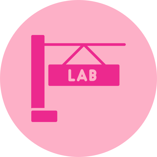 laboratoire Generic Flat Icône
