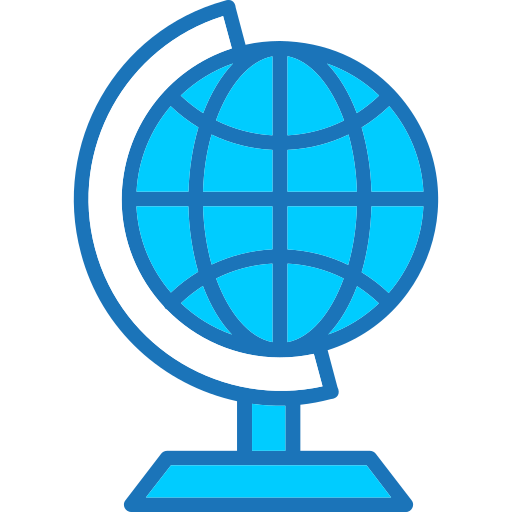 Earth globe Generic Blue icon