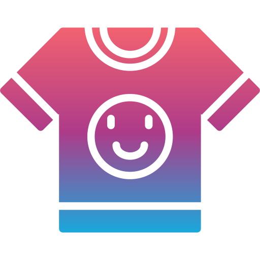 tシャツ Generic Flat Gradient icon