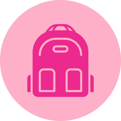 Backpack Generic Flat icon