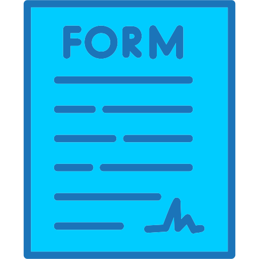 Form Generic Blue icon
