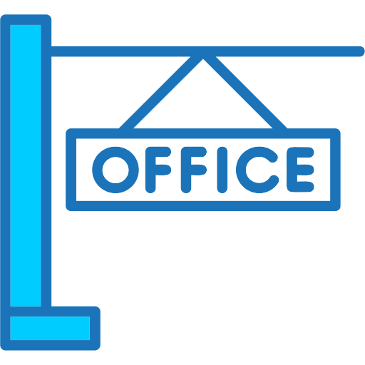 オフィス Generic Blue icon