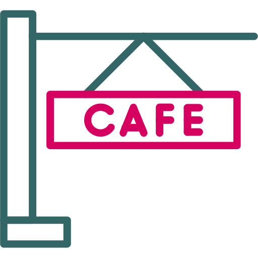 cafe Generic Outline Color icon