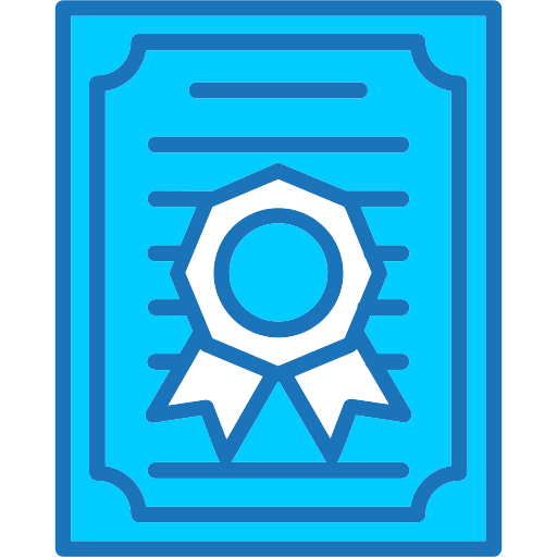 diploma Generic Blue icona