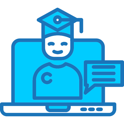 Online course Generic Blue icon