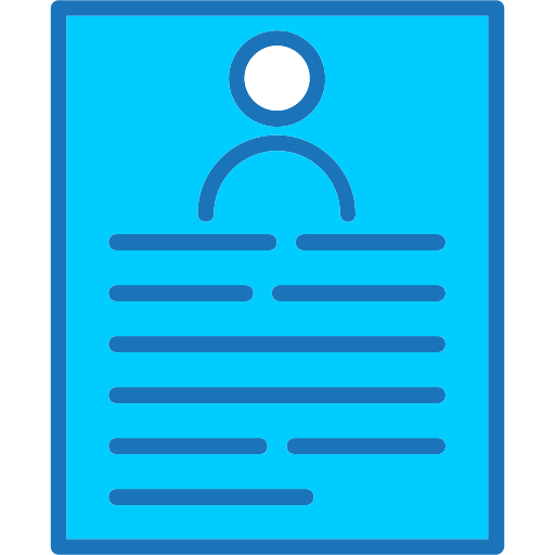 dokument Generic Blue ikona