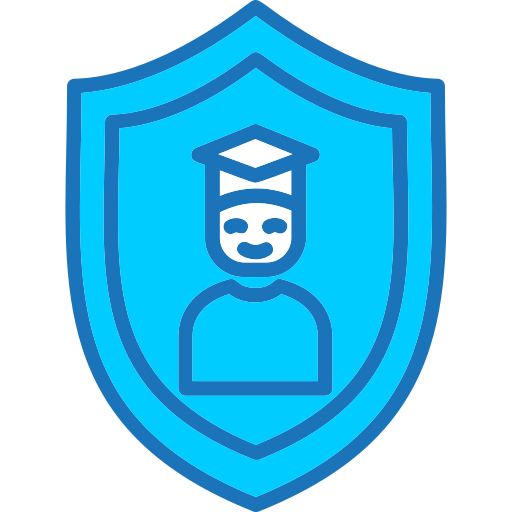 방어 Generic Blue icon
