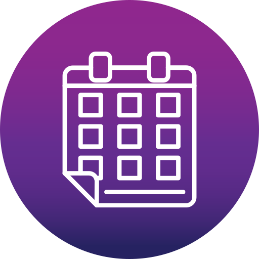 Calendar Generic Flat Gradient icon