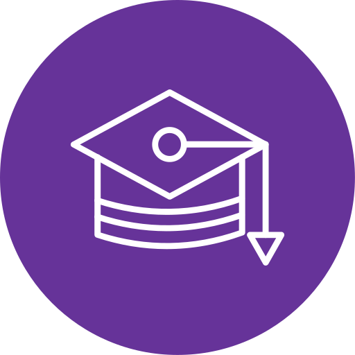 Graduation cap Generic Flat icon