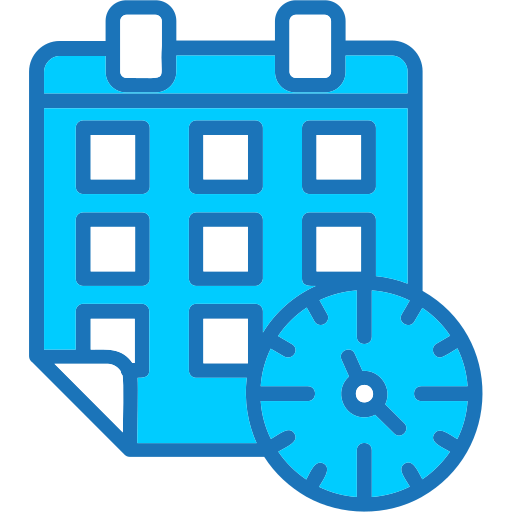 Timetable Generic Blue icon