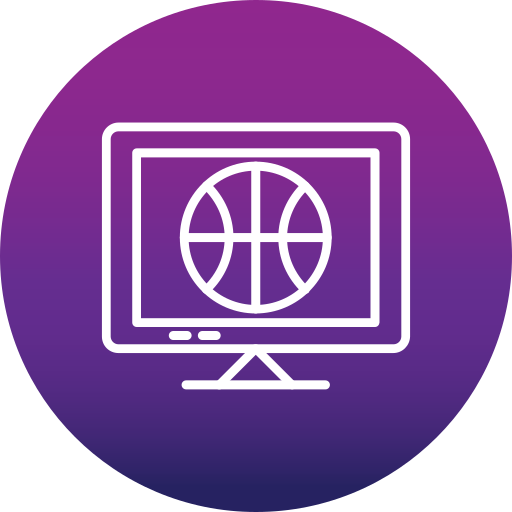 basketbal Generic Flat Gradient icoon