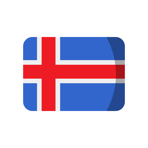 Исландия Generic Flat иконка