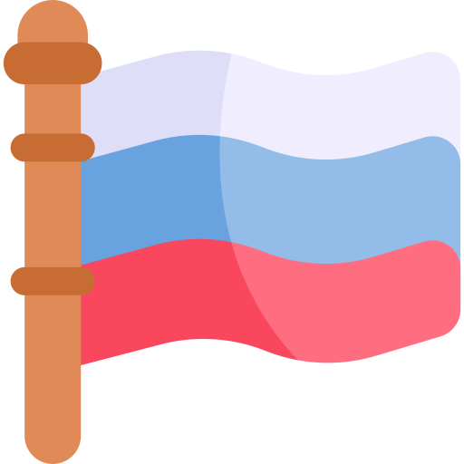 러시아 Kawaii Flat icon