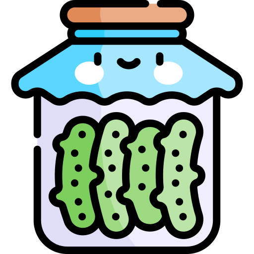 Pickles Kawaii Lineal color icon