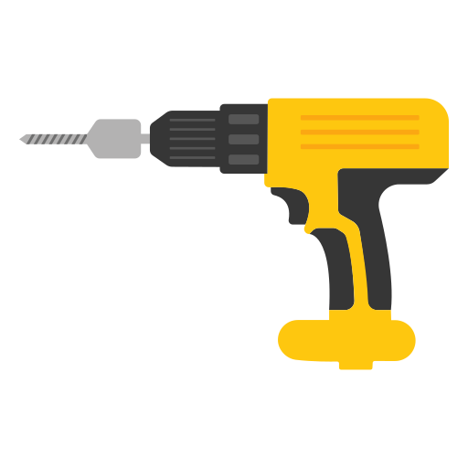 dril machine Generic Flat icoon