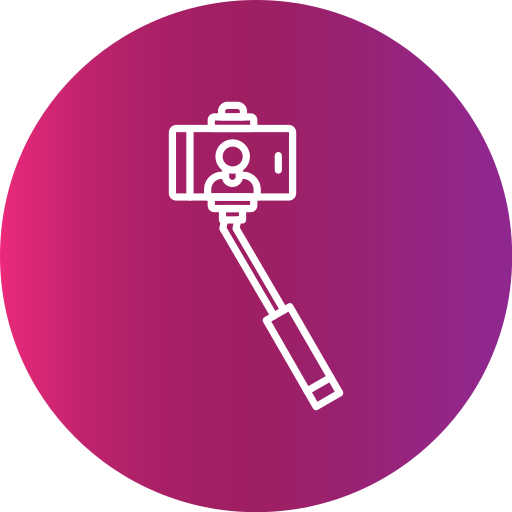 Selfie Generic Flat Gradient icon