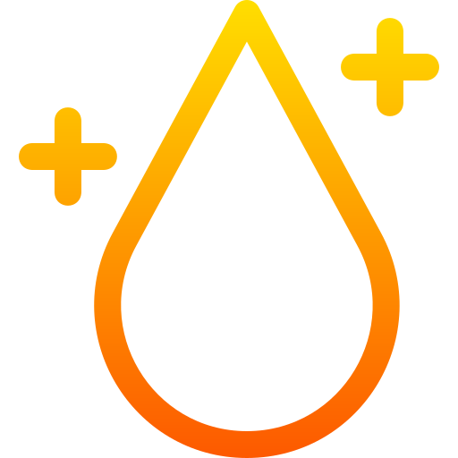 Clean water Basic Gradient Lineal color icon