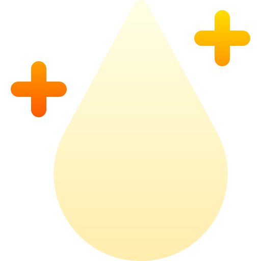 깨끗한 물 Basic Gradient Gradient icon