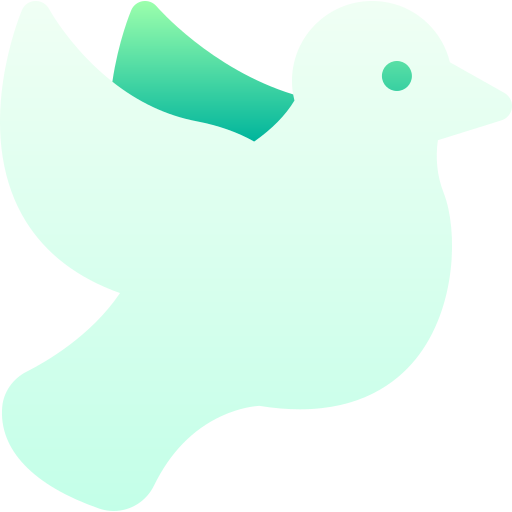 비둘기 Basic Gradient Gradient icon