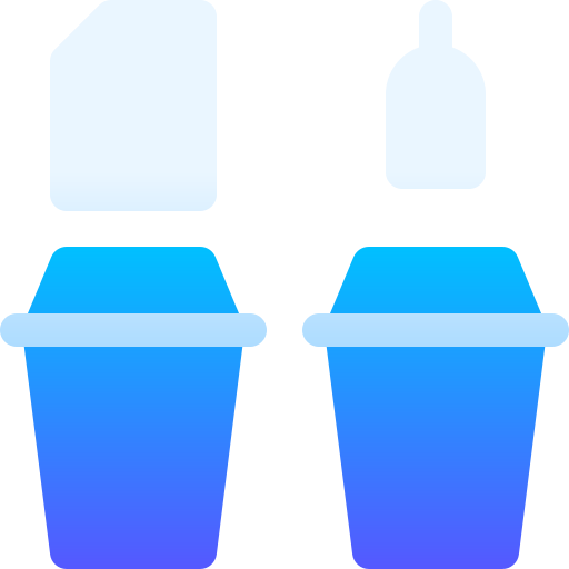Recycling Basic Gradient Gradient icon