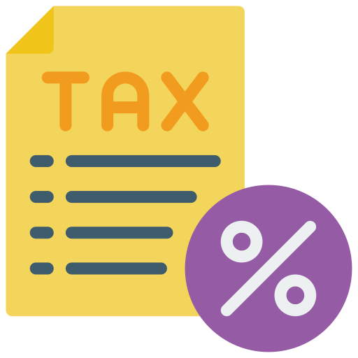 Tax Basic Miscellany Flat icon