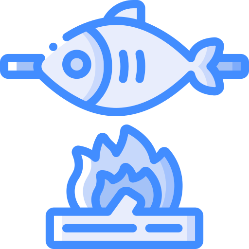 생선 Basic Miscellany Blue icon