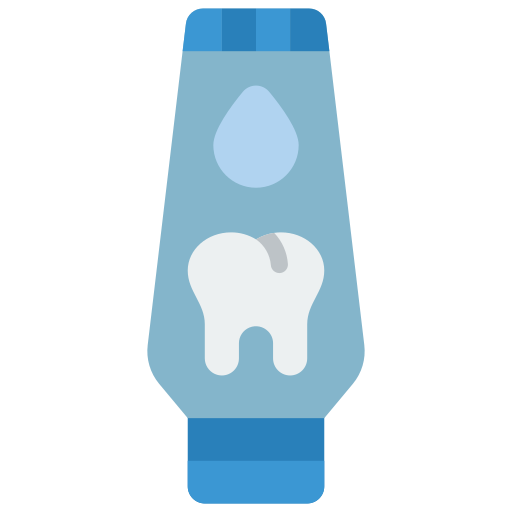 Tooth paste Basic Miscellany Flat icon