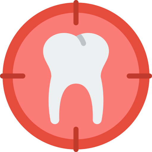 mal di denti Basic Miscellany Flat icona