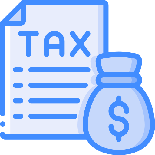 impôt Basic Miscellany Blue Icône