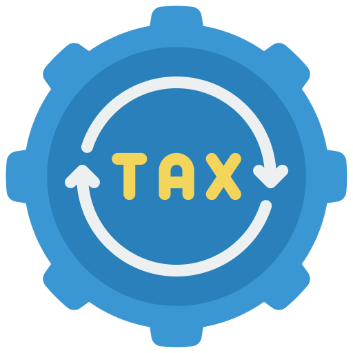 belasting Basic Miscellany Flat icoon