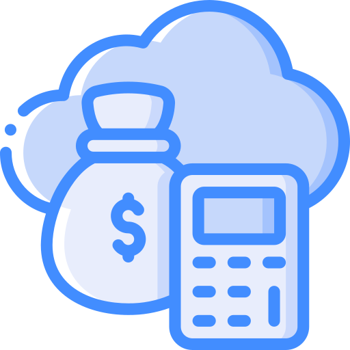 Accounting Basic Miscellany Blue icon
