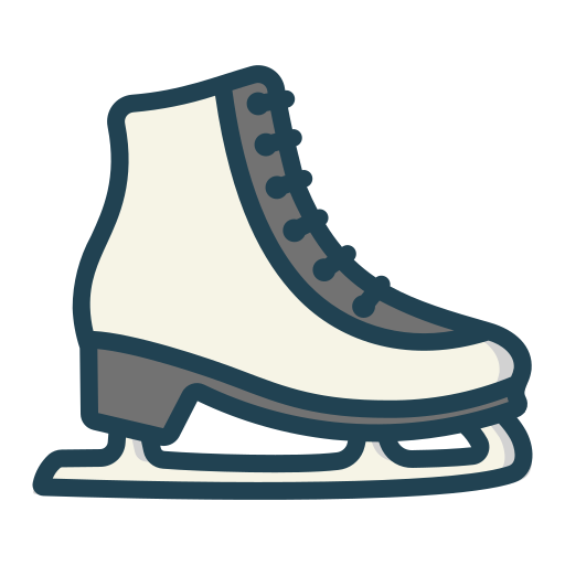 zapatillas de skate Generic Outline Color icono