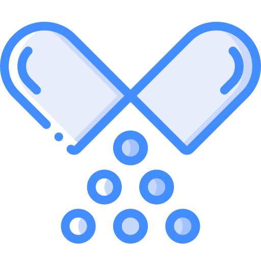 カプセル Basic Miscellany Blue icon