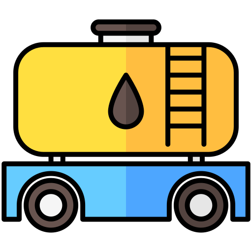 Нефтяной танкер Generic Outline Color иконка