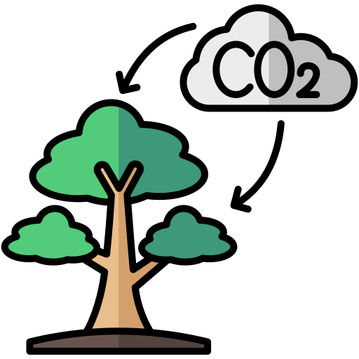 co2 Generic Outline Color icoon
