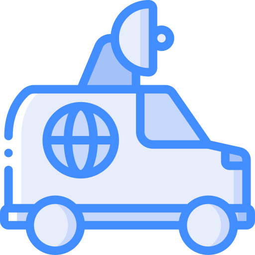 lieferwagen Basic Miscellany Blue icon