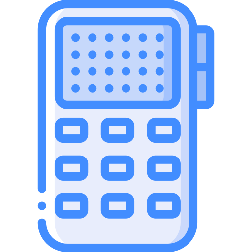 Tape recorder Basic Miscellany Blue icon