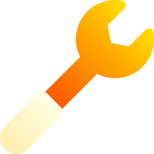 Wrench Basic Gradient Gradient icon