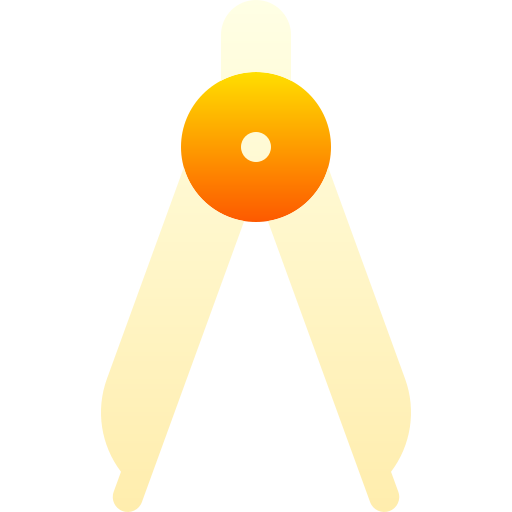 brújula Basic Gradient Gradient icono