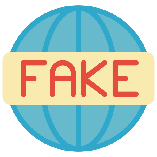 Fake news Basic Miscellany Flat icon