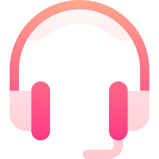 auriculares Basic Gradient Gradient icono
