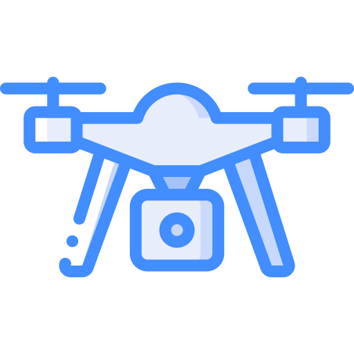 dron z kamerą Basic Miscellany Blue ikona