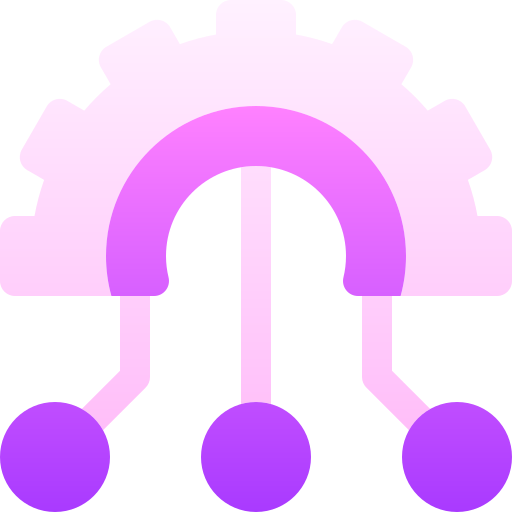 connessione Basic Gradient Gradient icona