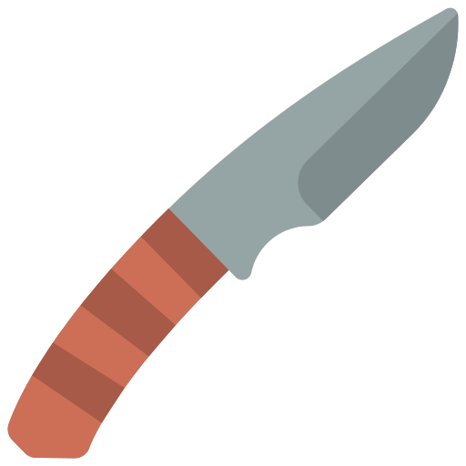 cuchillo Basic Miscellany Flat icono
