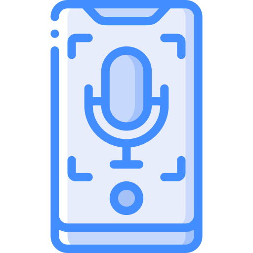 grabación de audio Basic Miscellany Blue icono