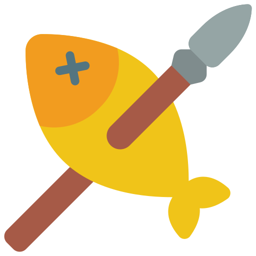 Spear Basic Miscellany Flat icon