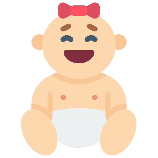 bebé Basic Miscellany Flat icono