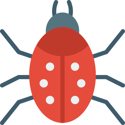 Ladybug Basic Miscellany Flat icon